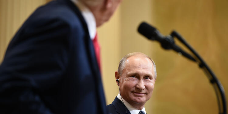 Vladimir Putin y Donald Trump