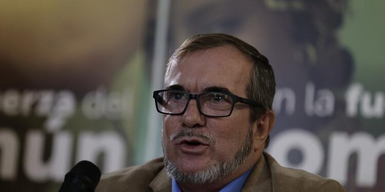 Rodrigo Londoño, líder del partido político Fuerza Alternativa Revolucionaria del Común (Farc)
