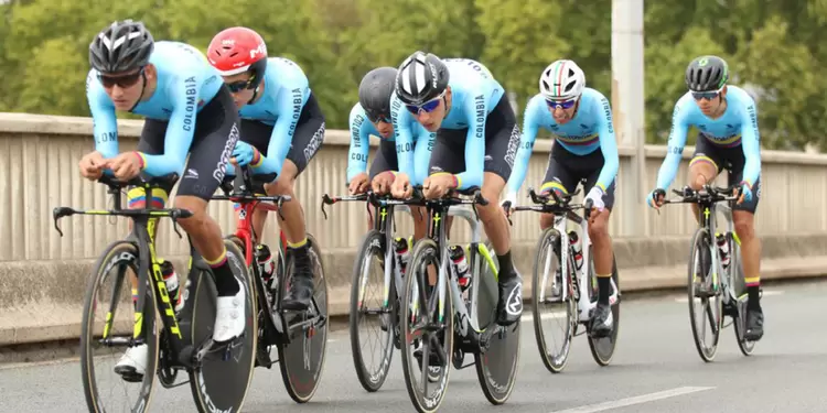 Selección Colombia de Ciclismo Manzana Postobón