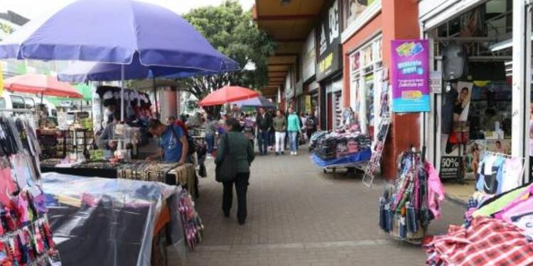Vendedores informales en Bogotá