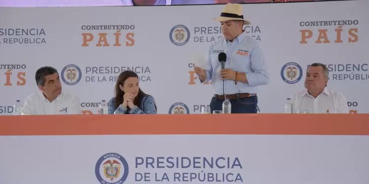 Presidente Iván Duque en el Quindío Presidente Iván Duque en el Quindío