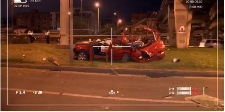 Así fue el accidente de Irlanda y Daniela Meléndez