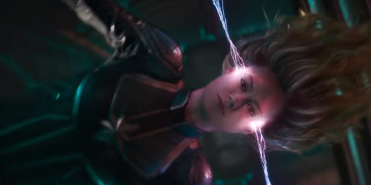Escena del tráiler de Captain Marvel