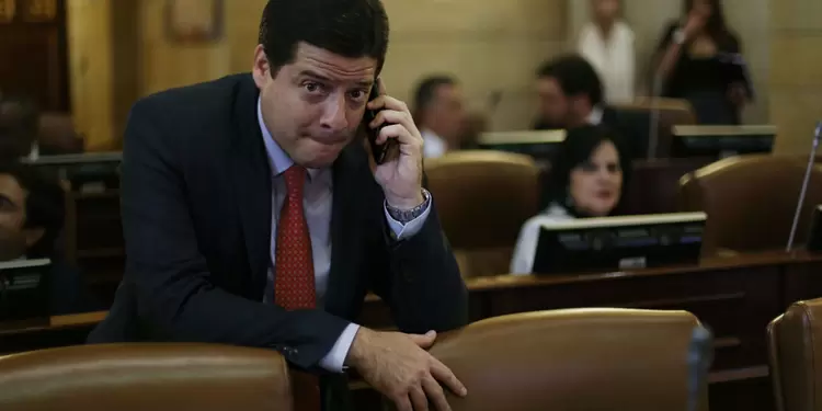 Mauricio Gómez Amín, senador del Partido Liberal