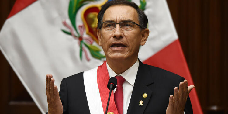 Martín Vizcarra, presidente de Perú