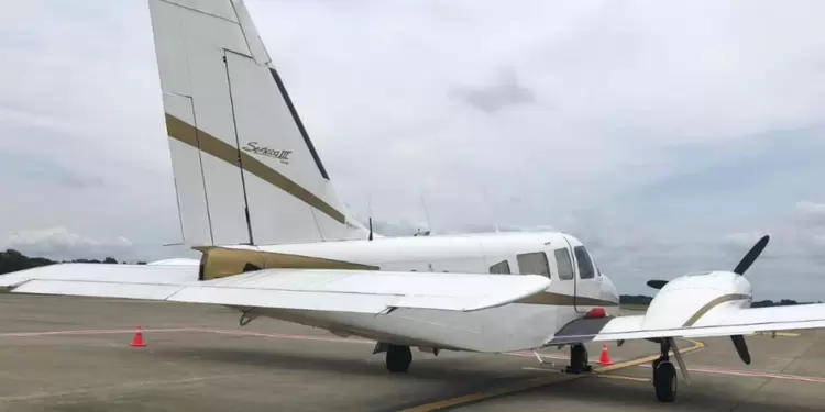 La narcoavioneta hallada en la Costa