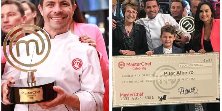 Piter Albeiro ganó MasterChef Celebrity