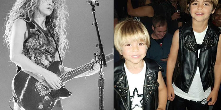 Shakira e hijos