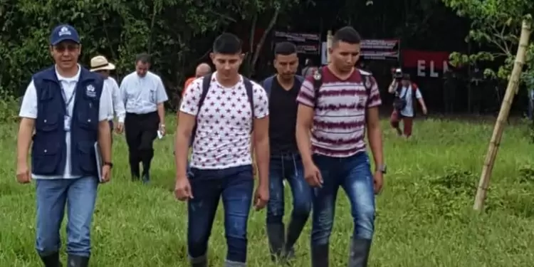 Soldados liberados en Arauca