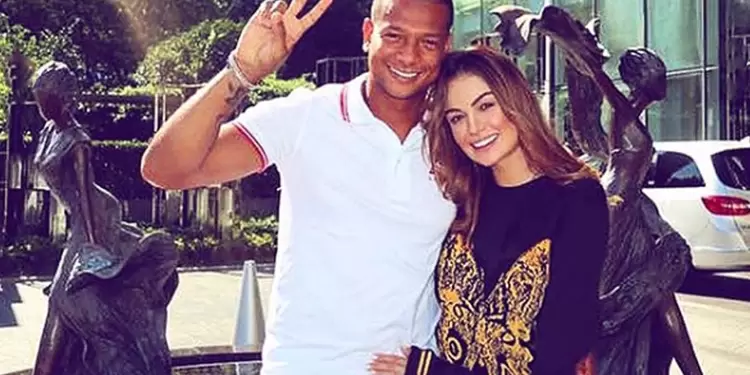 Fredy Guarín y Sara Uribe
