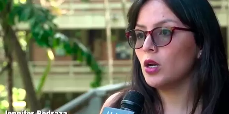 Jennifer Pedraza, líder de la Asociación Colombiana de Representantes Estudiantiles de la Educación Superior