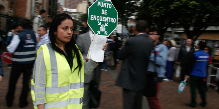 Simulacro nacional de evacuación