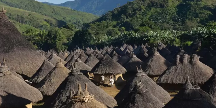 Asentamiento Kogui en la Sierra Nevada de Santa Marta