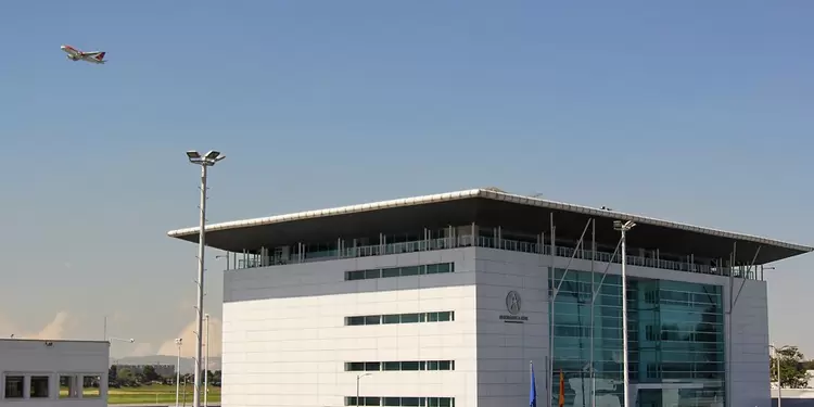 La sede de la Aeronaútica Civil en Bogotá La sede de la Aeronaútica Civil en Bogotá