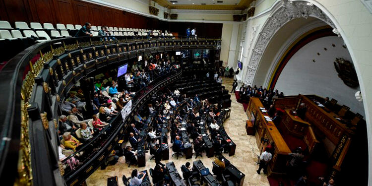 La Asamblea Nacional de Venezuela, ubicada en Caracas