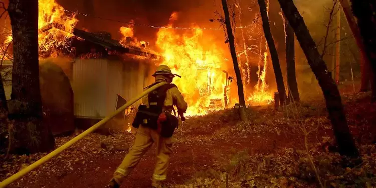 Incendio en California Incendio en California