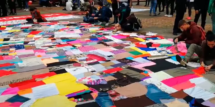 Cosamos el parche, estudiantiles protestan desde el arte