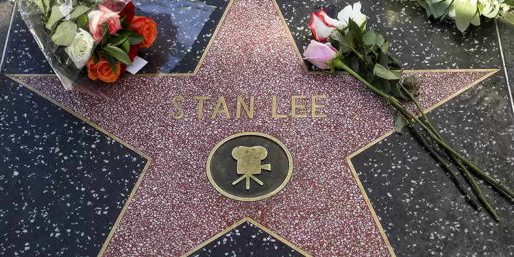 Estrella de Stan Lee en el Paseo de la Fama de Hollywood