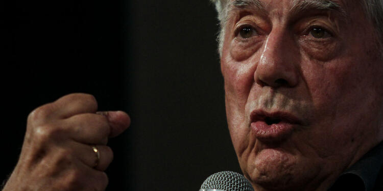 El escritor peruano Mario Vargas Llosa.