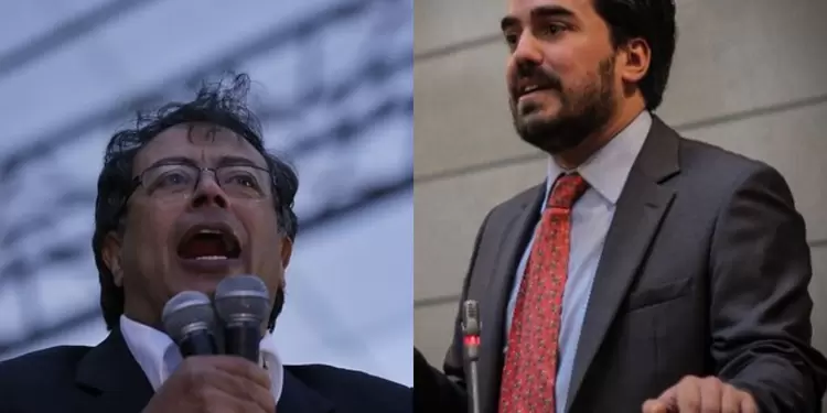 Gustavo Petro y Gabriel Santos