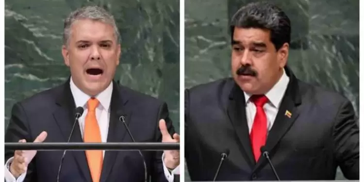 Iván Duque y Nicolás Maduro.