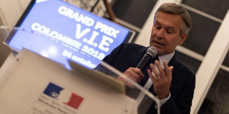 Embajador de Francia en Colombia, Gautier Mignot.