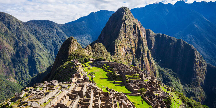 Machu Pichu, en Perú, puede ser un gran destino de fin de semana