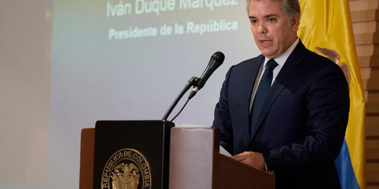 Iván Duque, presidente de la República