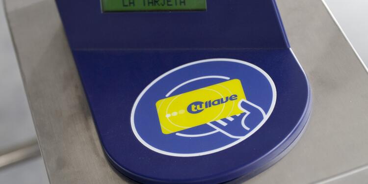 La tarjeta Tu llave de Transmilenio.