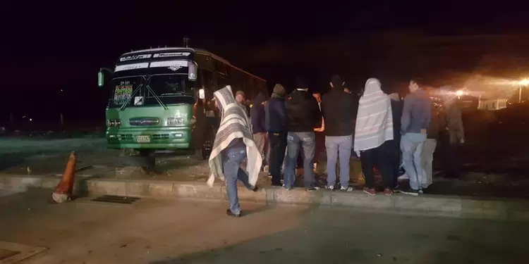 Bloqueos de conductores de rutas provisionales del SITP Bloqueos de conductores de rutas provisionales del SITP