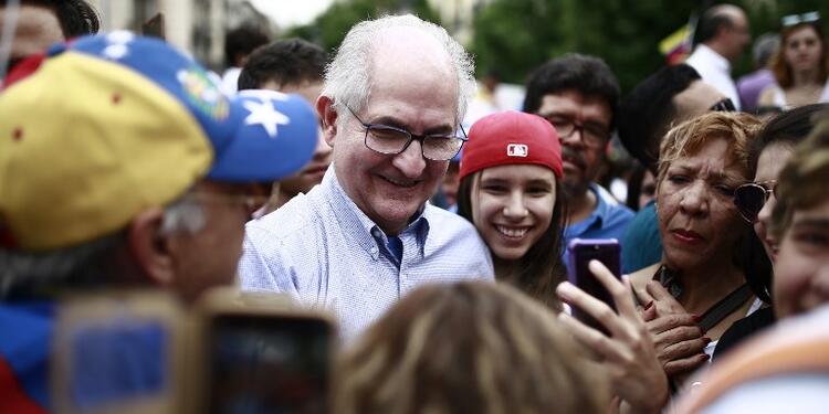 Antonio Ledezma, uno de los principales opositores del gobierno de Maduro
