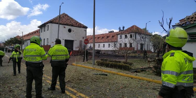 Explosión en Escuela de Cadetes General Santander Explosión en Escuela de Cadetes General Santander