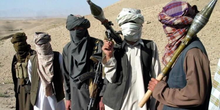 Talibanes en Afganistán.