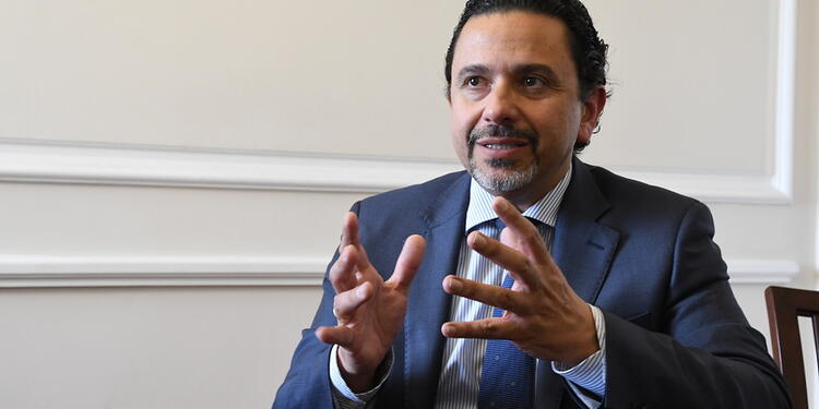 Miguel Ceballos, alto comisionado de paz del gobierno Duque