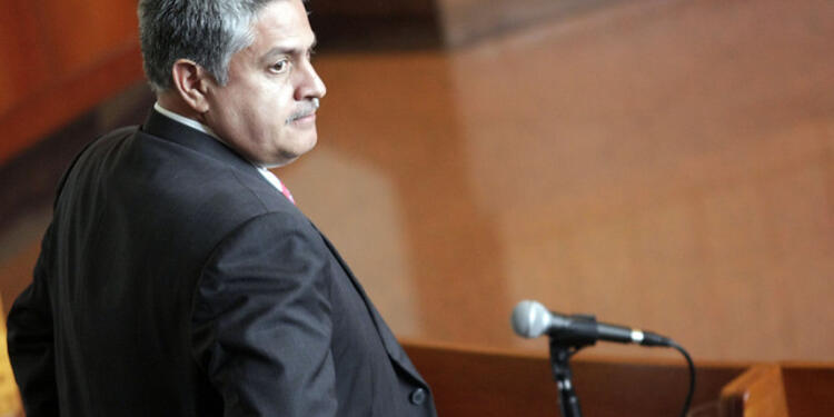 El exsenador Iván Moreno Rojas. El exsenador Iván Moreno Rojas.