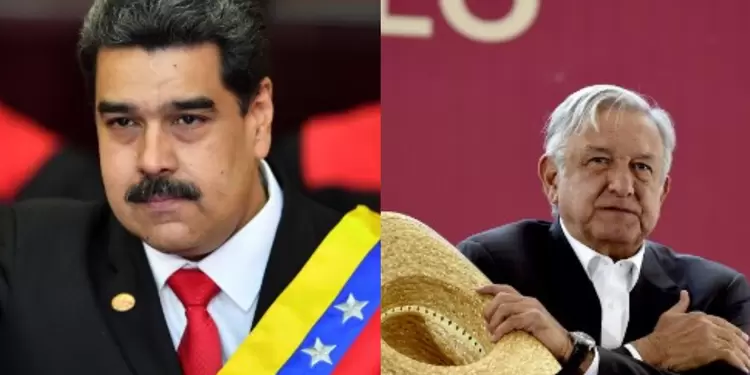 Nicolás Maduro y Andrés López Obrador