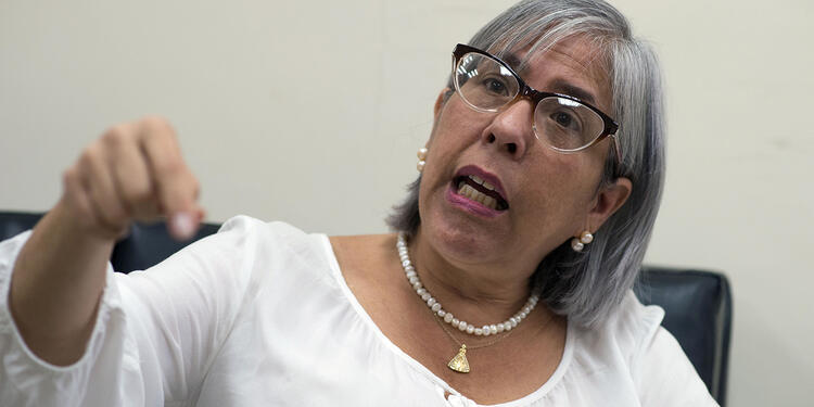 Norka Márquez, madre de Juan Guaidó