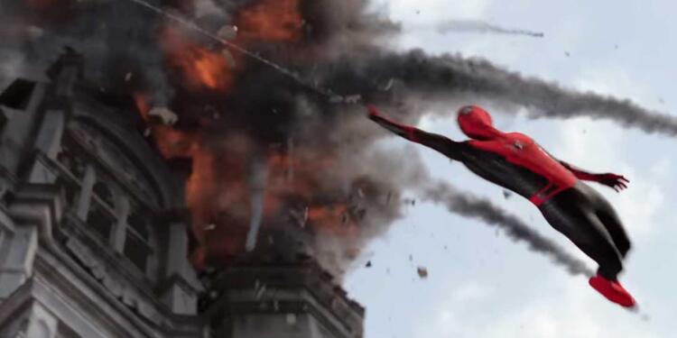 Spiderman visita Londres