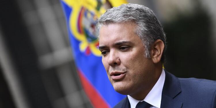 El presidente Iván Duque, en su visita a Washington El presidente Iván Duque, en su visita a Washington