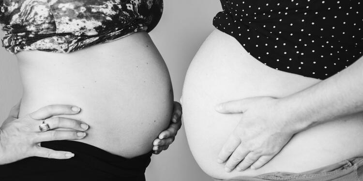 Mujeres embarazadas en Colombia.