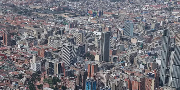 Panorámica de la ciudad de Bogotá Panorámica de la ciudad de Bogotá