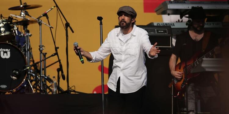 Juan Luis Guerra en el ‘Venezuela Aid Live’