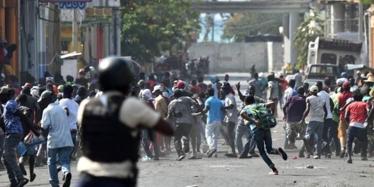 protestas en Haiti