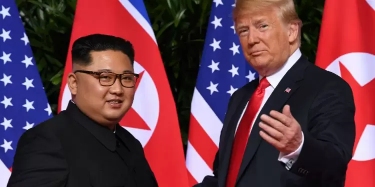 Kim Jong Un y Donald Trump Kim Jong Un y Donald Trump