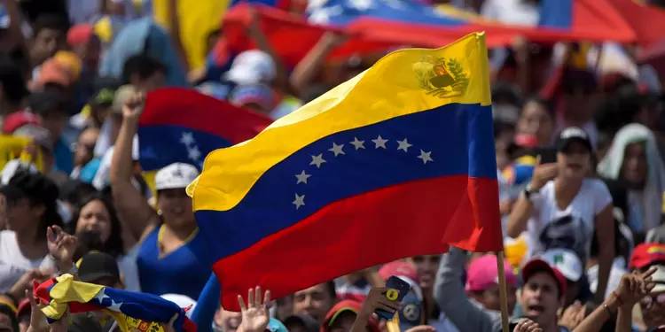 La bandera de Venezuela La bandera de Venezuela