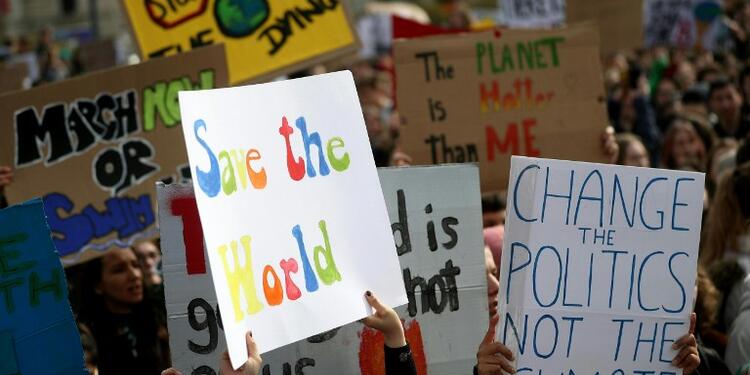 Marchas contra el cambio climático Jóvenes del mundo marcharon este 15 de marzo contra el cambio climático