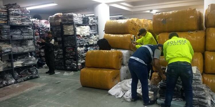 Incautación de prendas de contrabando