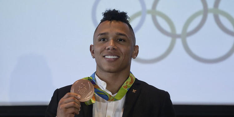 Luis Javier Mosquera, medallista olímpico colombiano Luis Javier Mosquera, medallista olímpico colombiano