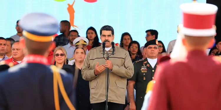 Nicolás Maduro, dictador venezolano, en Caracas