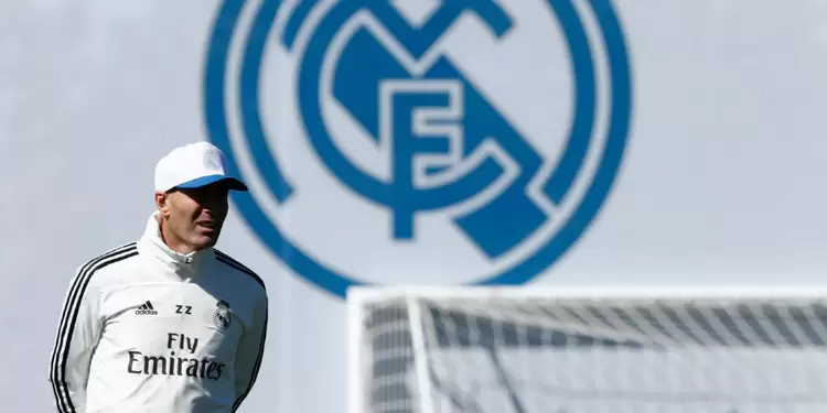 Zinedine Zidane regresó al Real Madrid Zinedine Zidane regresó al Real Madrid